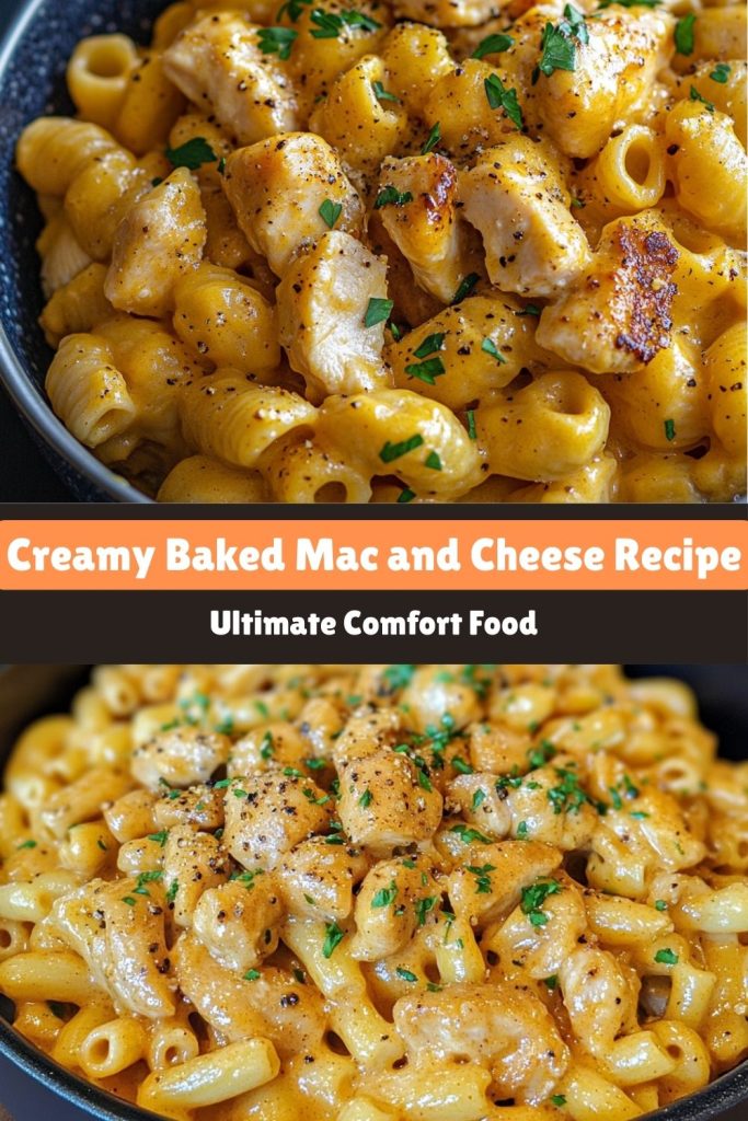 High Protein Honey Garlic Butter Chicken Mac & Cheese