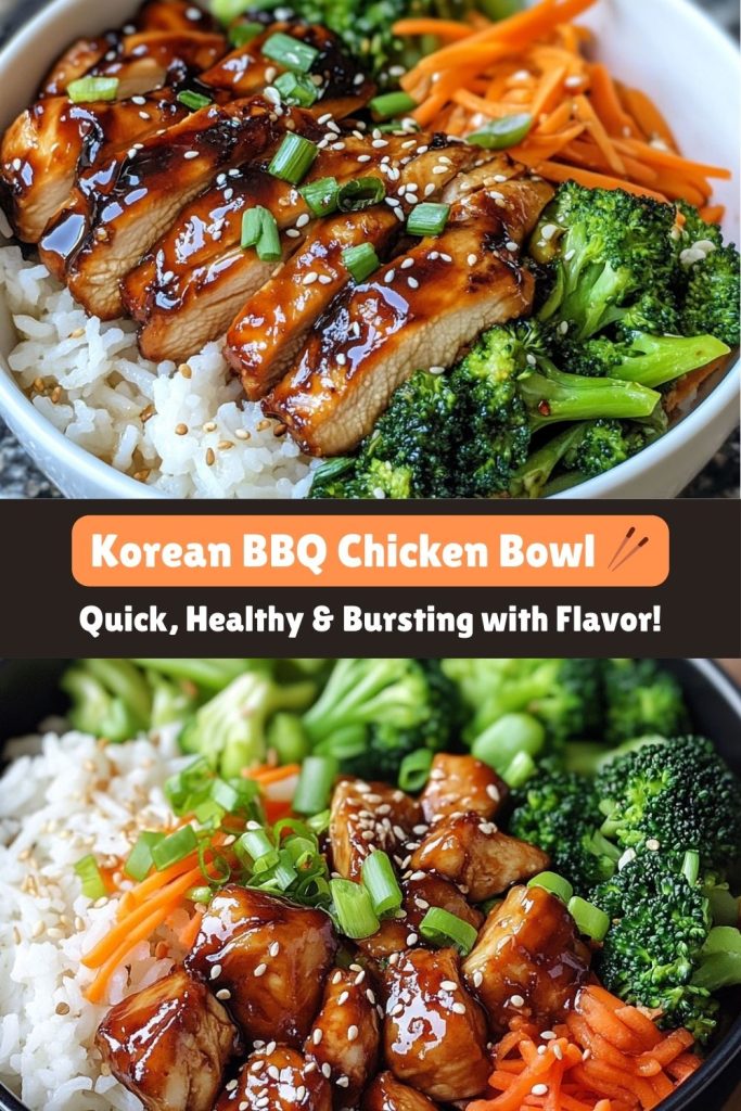 Korean BBQ Chicken Bowl