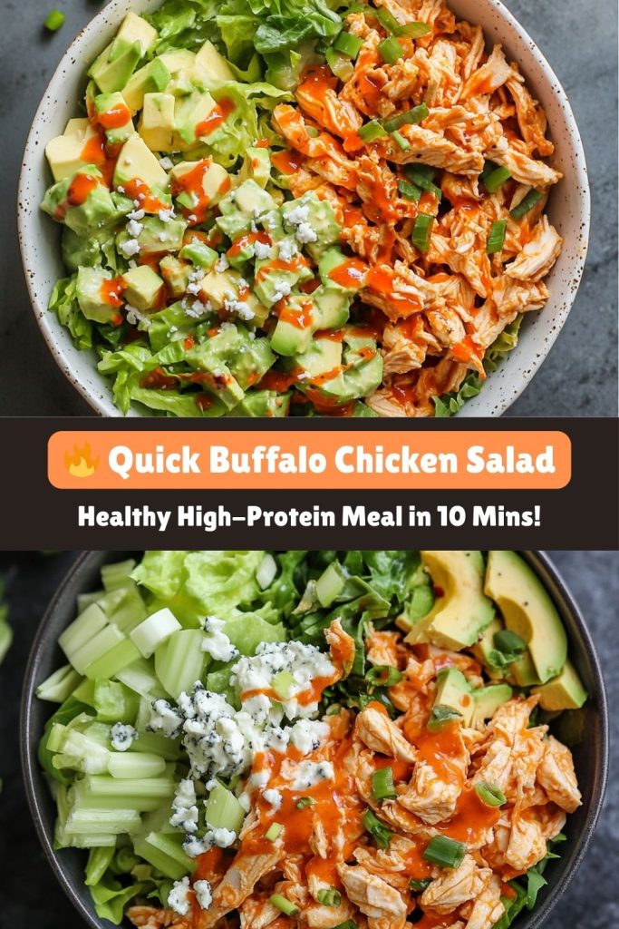 Quick Buffalo Chicken Salad