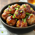 Pineapple Teriyaki Chicken Meatballs