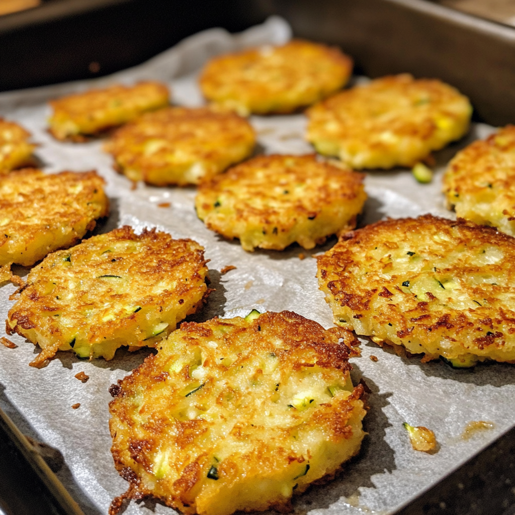 Keto Zucchini Hash Browns!