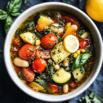 Summer Garden Veggie & White Bean Stew