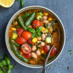 Summer Garden Veggie & White Bean Stew