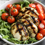 Caprese Grilled Chicken Bowls