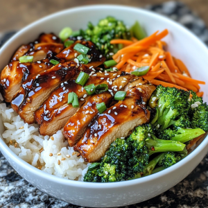 Korean BBQ Chicken Bowl