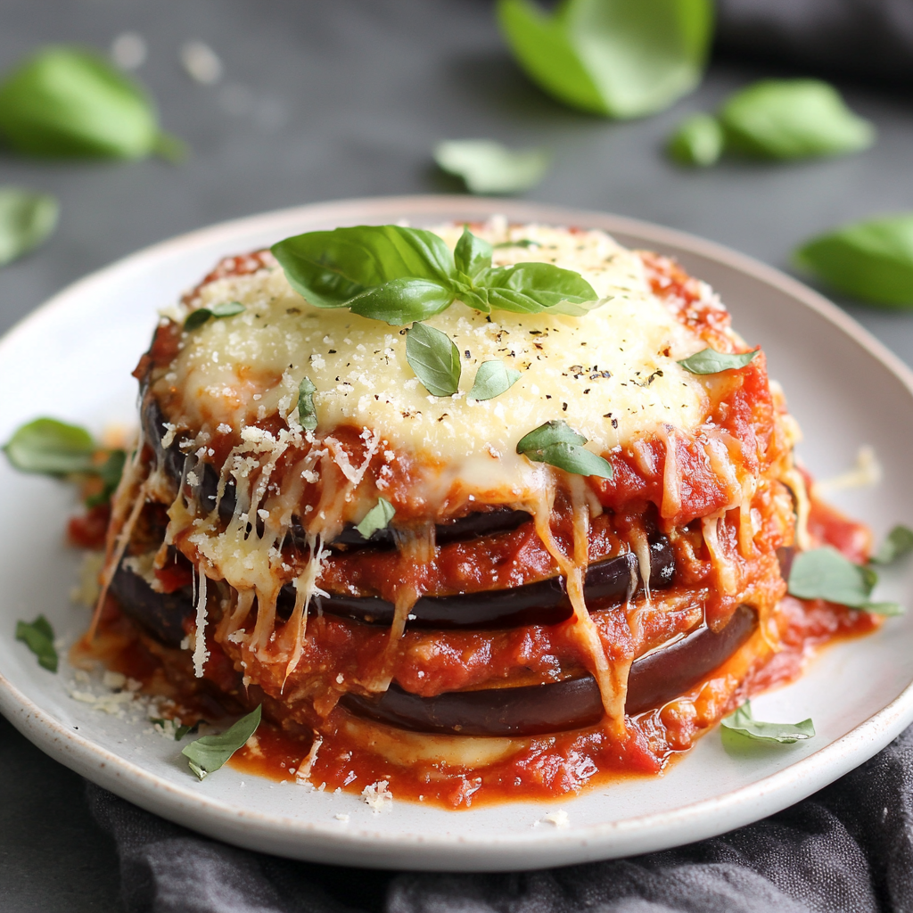 Slow-Cooker Eggplant Parmesan