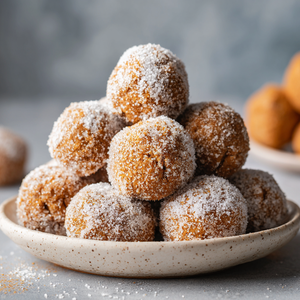 Pumpkin Spice Snowballs
