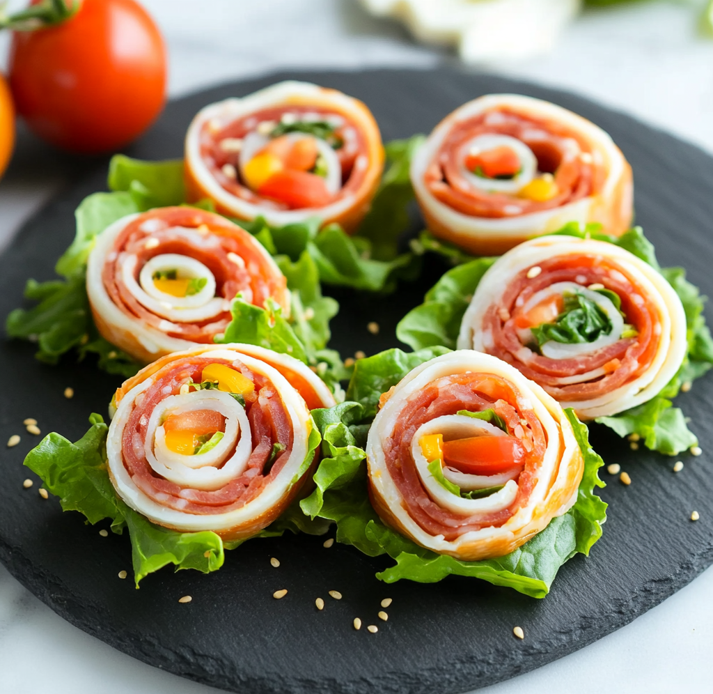 Italian Deli Roll Ups