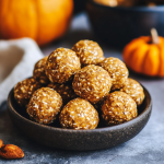 No-Bake Healthy Pumpkin Pie Energy Balls