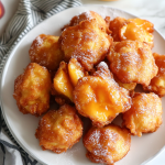 Delicious Fresh Peach Fritters