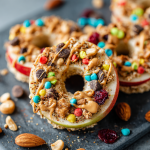 Trail Mix Apple Rings