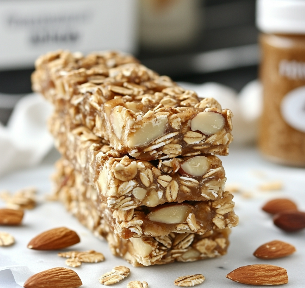 Healthy 5-Ingredient Granola Bars