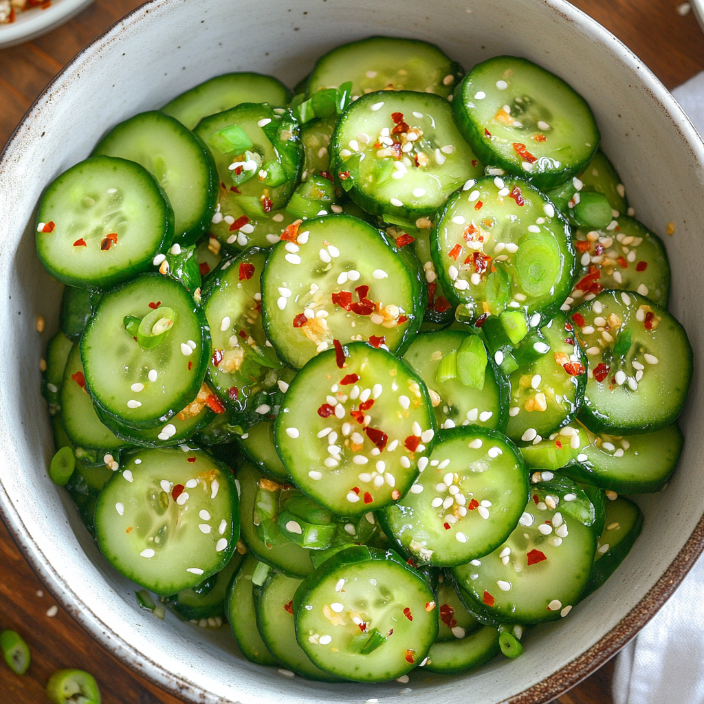 Spicy Cucumber Salad