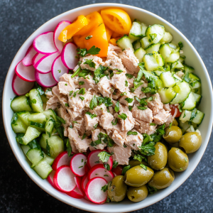 10-Minute Mediterranean Tuna Salad