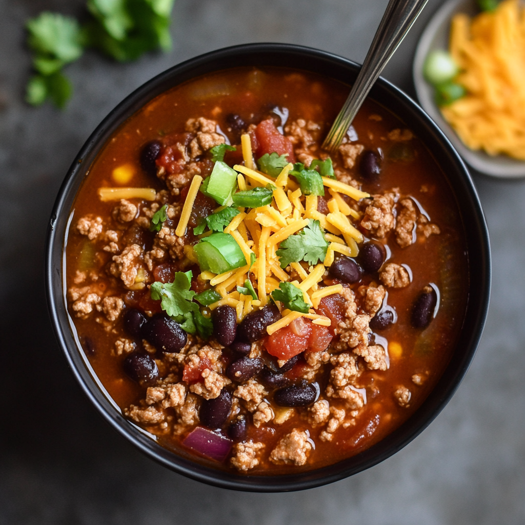 Slow-Cooker Turkey Chili