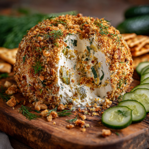 Dill Pickle Cheese Ball