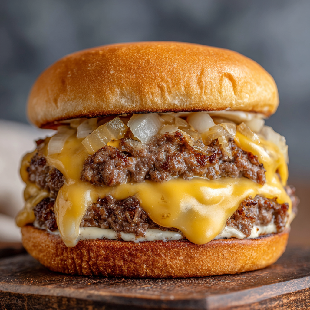 Cheese Steak Butter Burger