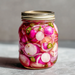 Easy Quick Pickled Radishes