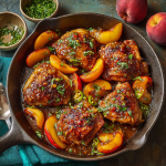 30-Minute Jalapeño Peach Chicken