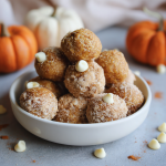 No-Bake Pumpkin Cheesecake Energy Bites