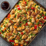Meal Prep Teriyaki Chicken Fried Rice