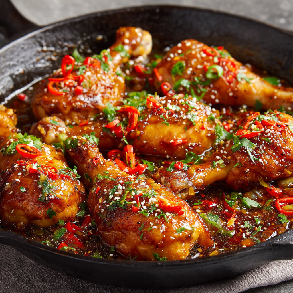 SWEET & SOUR CHICKEN LEGS