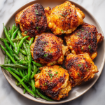 Crispy Air Fryer Chicken Thighs