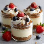 No-Bake Cheesecake Jars