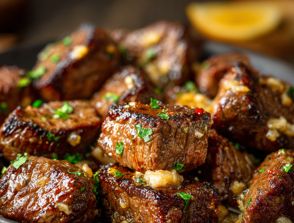Garlic Butter Steak Bites