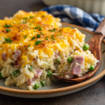 Cheesy Ham Casserole