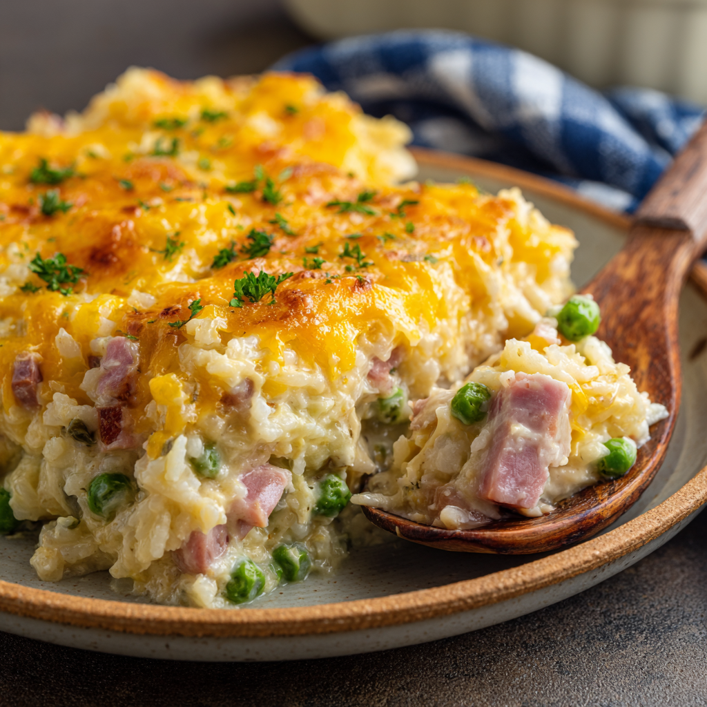 Cheesy Ham Casserole