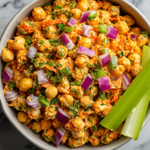 Buffalo Chickpea Salad