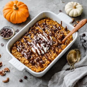 Pumpkin Baked Oatmeal
