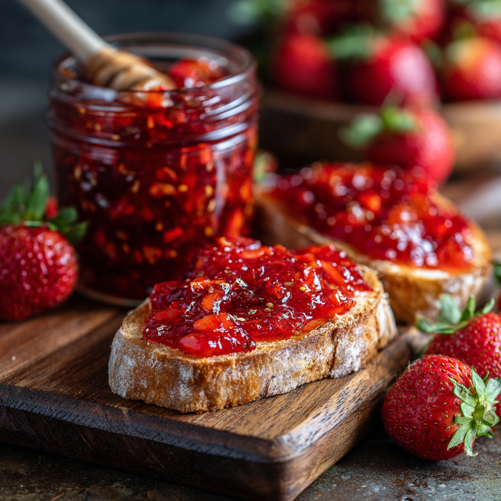 Strawberry Jalapeño Jam
