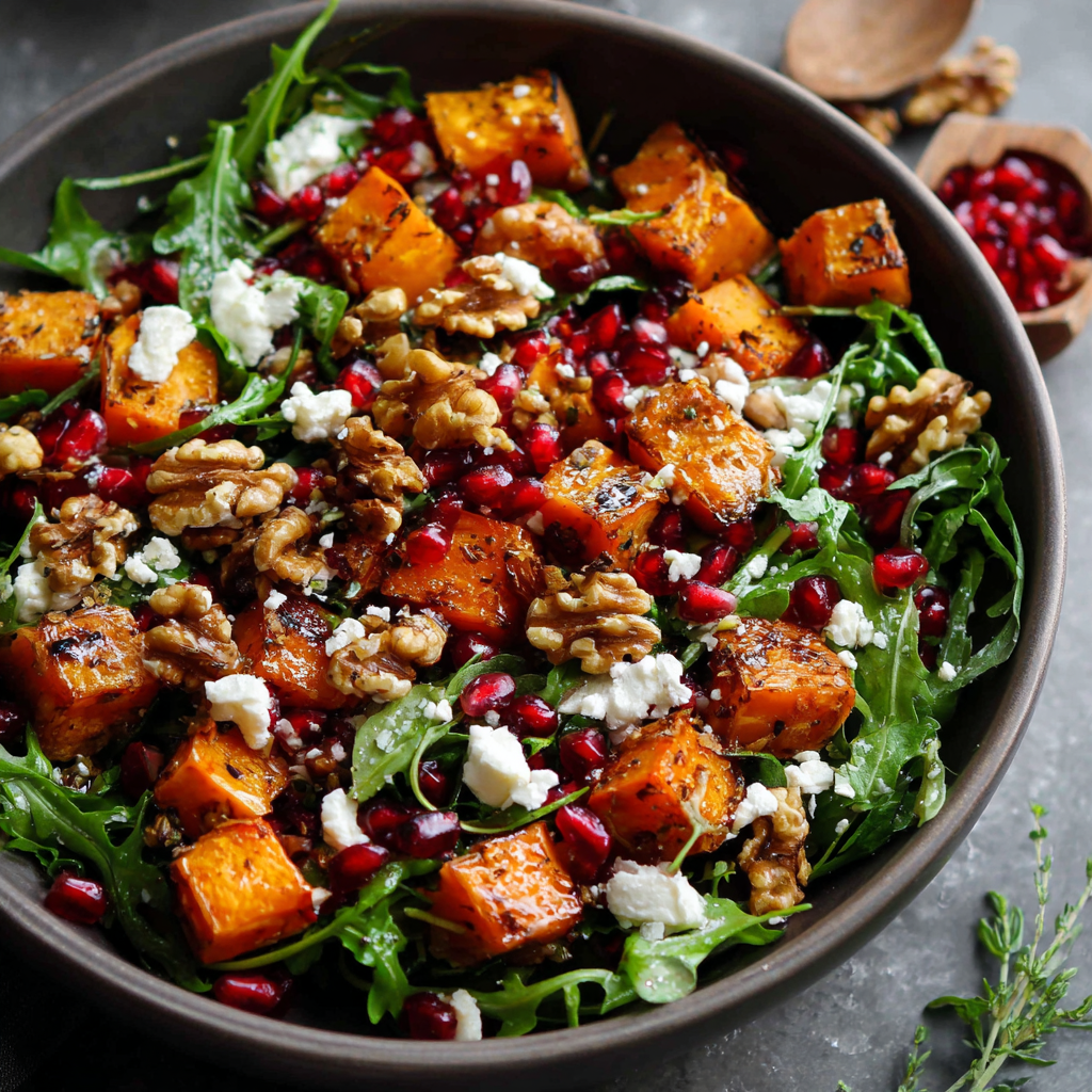 Pumpkin and Feta Salad