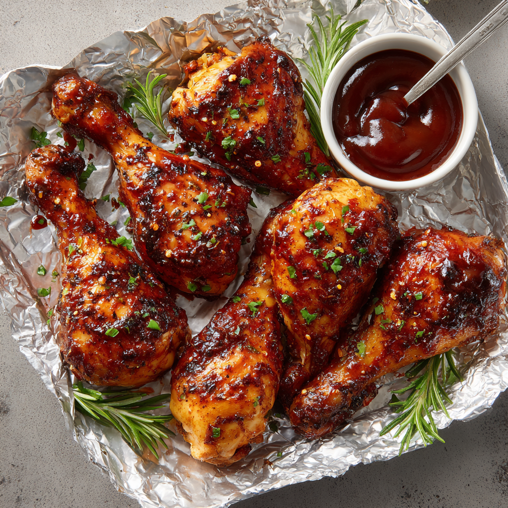 BARBECUE CHICKEN LEGS
