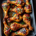 HONEY GLAZED CHICKEN LEGS