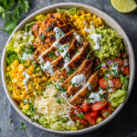Healthy Chicken Taco Bowls