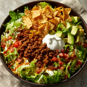 Loaded Taco Salad Bowl