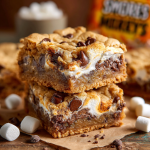 S’mores Cookie Bars