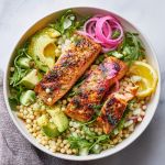Salmon Couscous Bowls