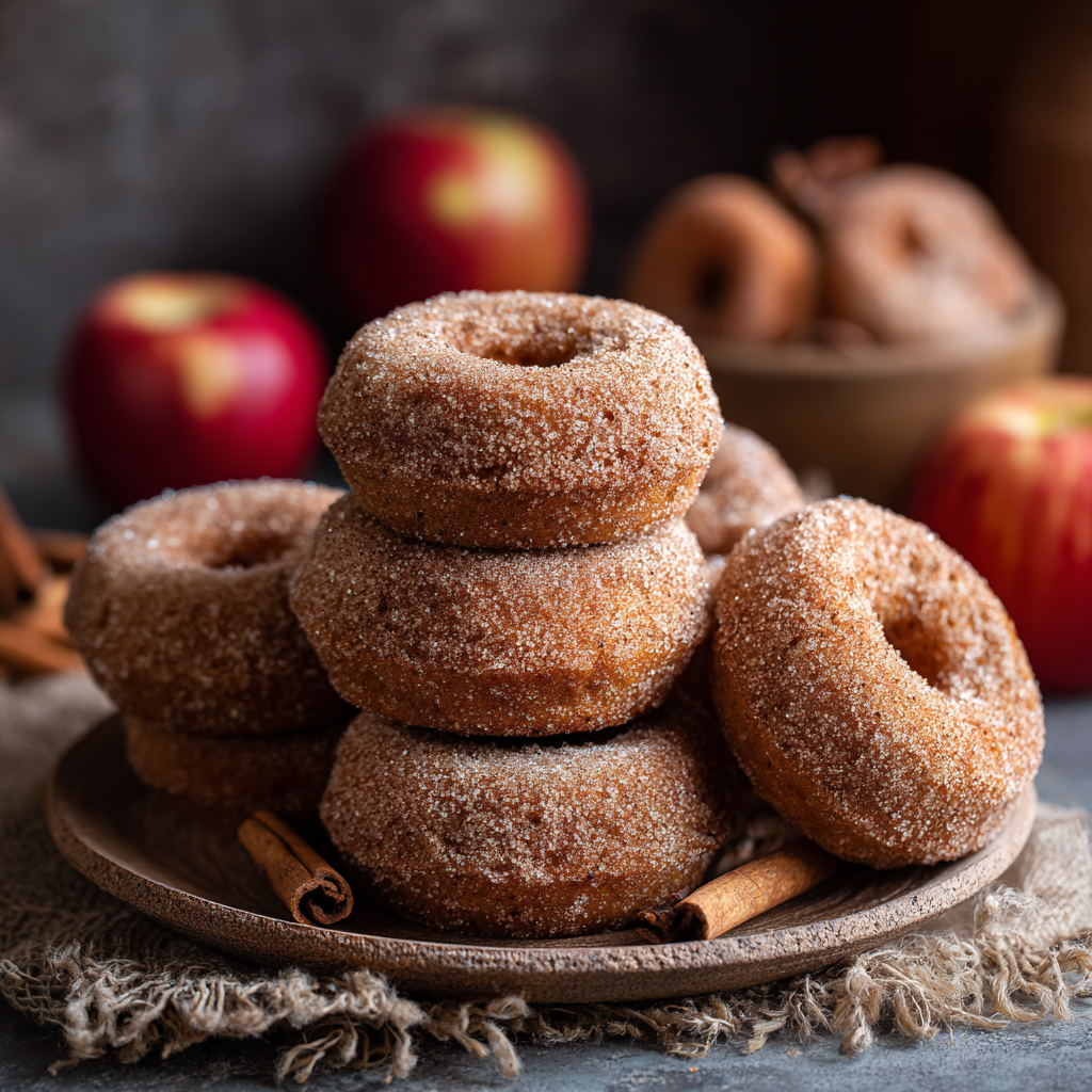 Baked Apple Cider Donuts