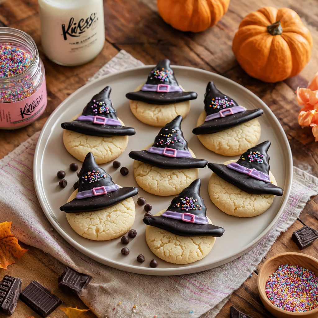 Witch Hat Sugar Cookies