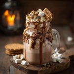Toasted Marshmallow S’mores Milkshake