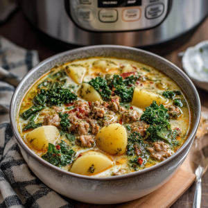 Instant Pot Pesto Zuppa Toscana