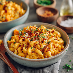 Vegan Mac & Cheese with Butternut Squash