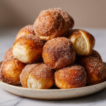 Sourdough Cinnamon Sugar Pretzel Bites