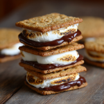 Toasted Marshmallow S’mores Cookies