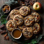 Sourdough Apple Cider Chocolate Chunk Cookies