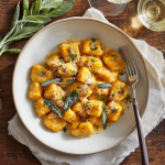 Pumpkin Gnocchi with Sage Cream Sauce